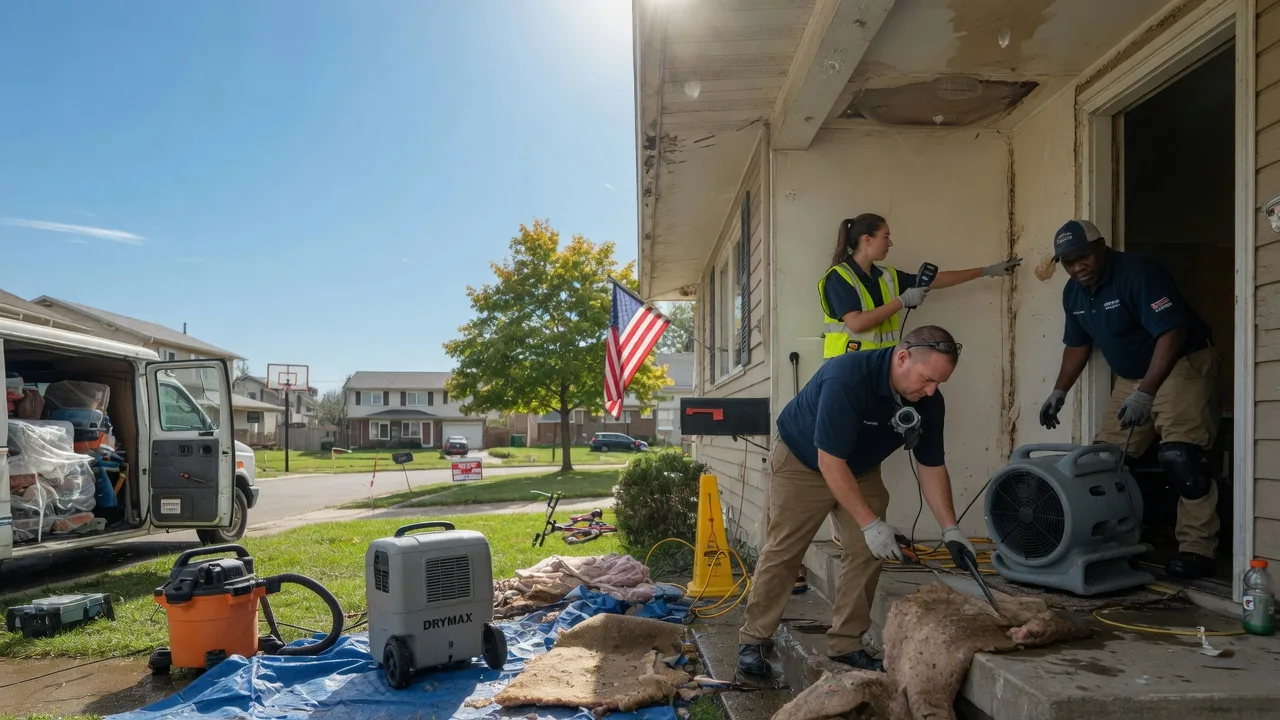 Water Damage Restoration in Angie, LA near me